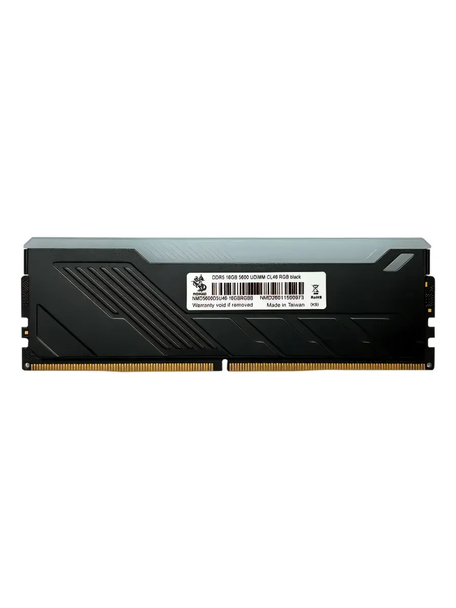 ОЗУ NOMAD 16GB DDR5 5600MHz RGB, CL46, черный