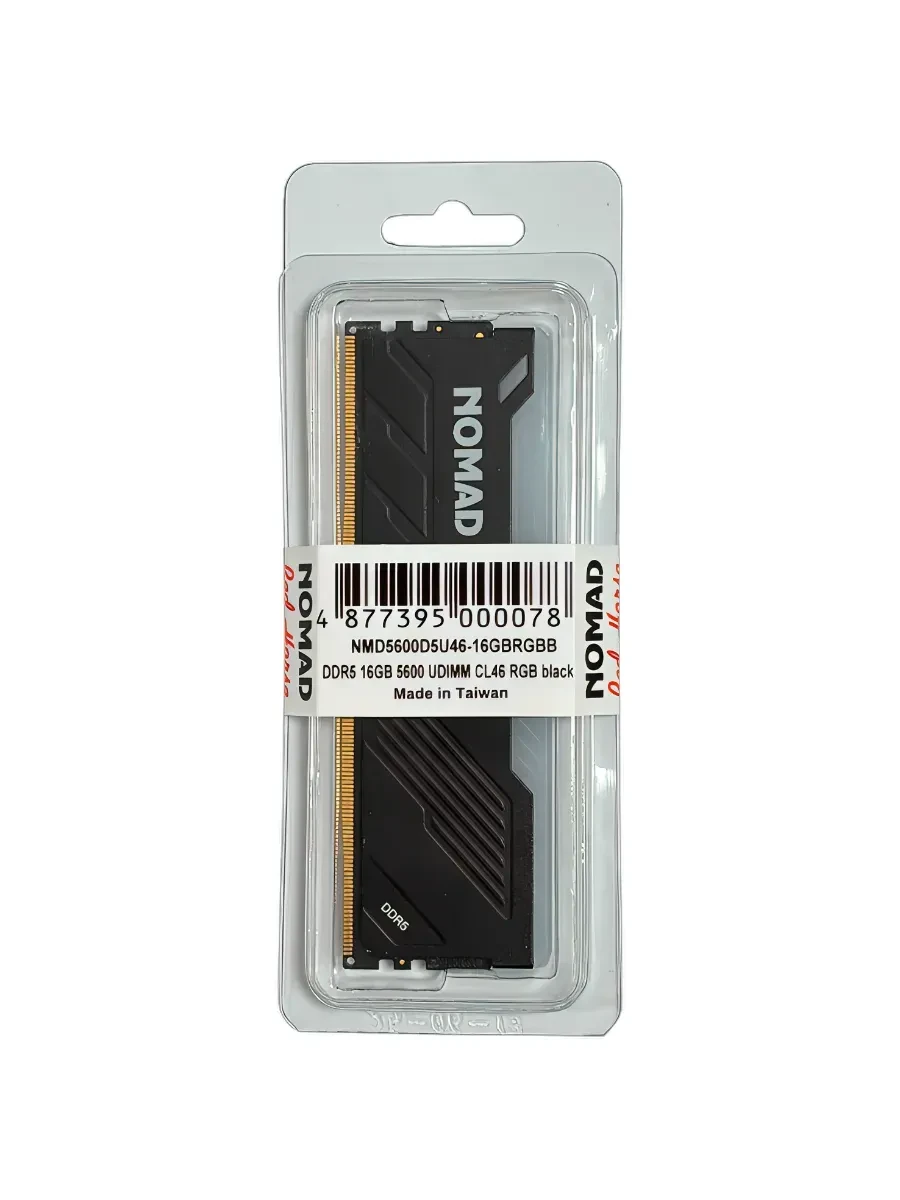 ОЗУ NOMAD 16GB DDR5 5600MHz RGB, CL46, черный — 2