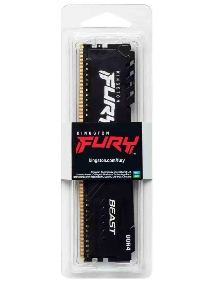 ОЗУ Kingston FURY Beast, 8GB, DDR4-3200, DIMM — 2