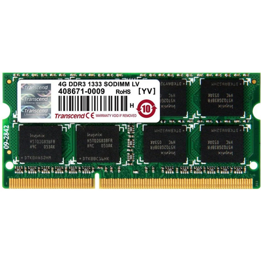 Память оперативная DDR3 Notebook Transcend TS512MSK64W3N 4GB