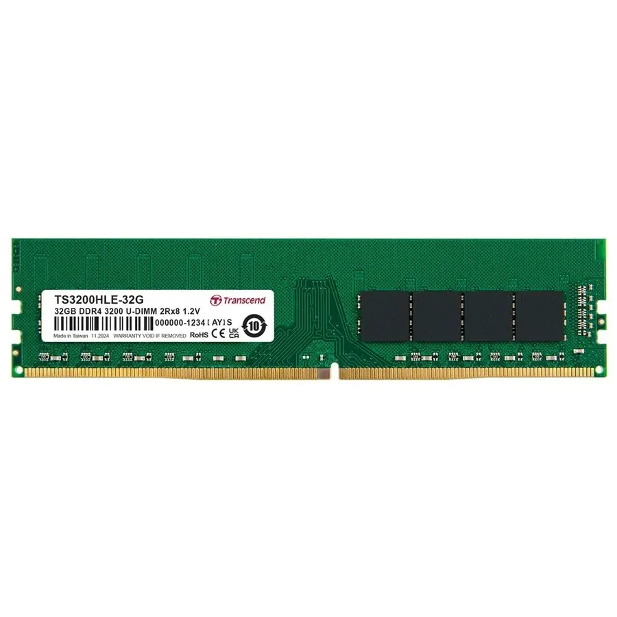 Память оперативная DDR4 Desktop Transcend TS3200HLE-32G