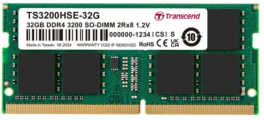 Память оперативная DDR4 Notebook Transcend TS3200HSE-32G
