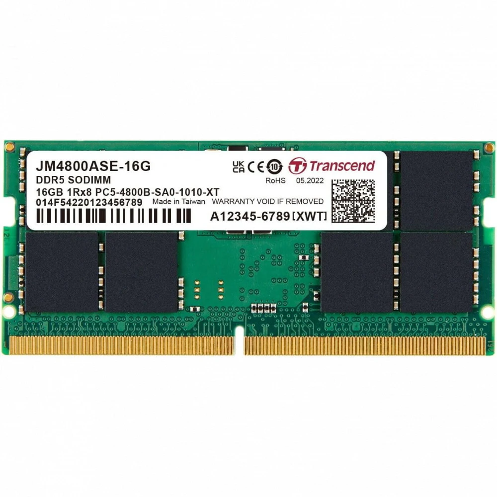 Память оперативная DDR5 Notebook Transcend JM4800ASE-16G — 3