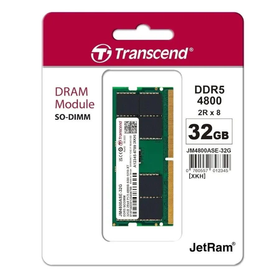 Память оперативная DDR5 Notebook Transcend JM4800ASE-32G
