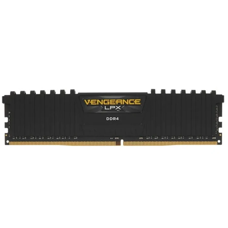 Оперативная память CORSAIR DDR4, 3200MHz 8GB 1x8GB Dimm, Unbuffered, Single Rank, 16-20-20-38, XMP 2.0, Vengeance LPX black Heatspreader, Black PCB, 1.35V — 2