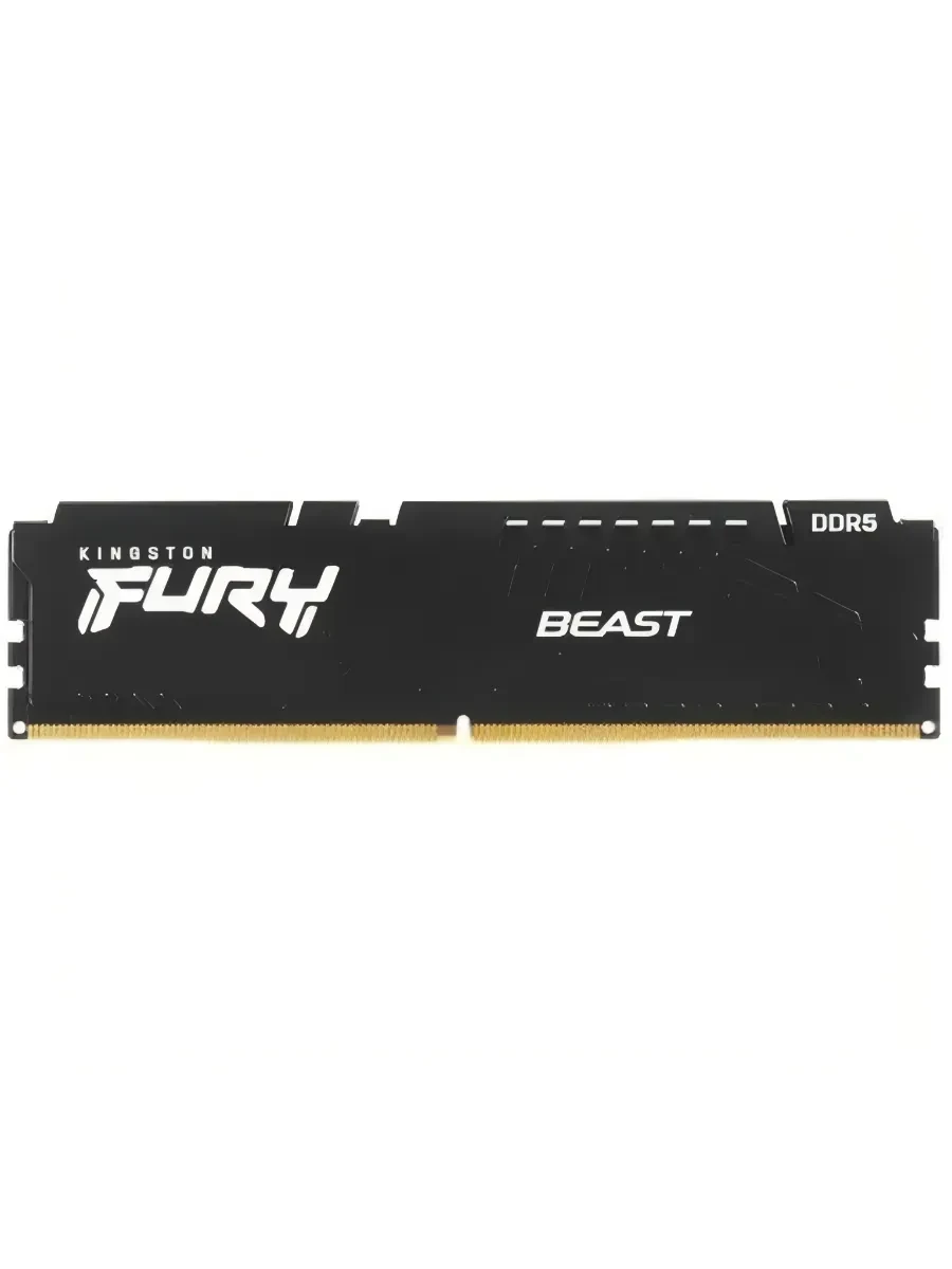 Оперативная память DIMM DDR5 16 GB <5600MHz> Kingston Fury Beast, KF556C36BBE-16, CL36, black