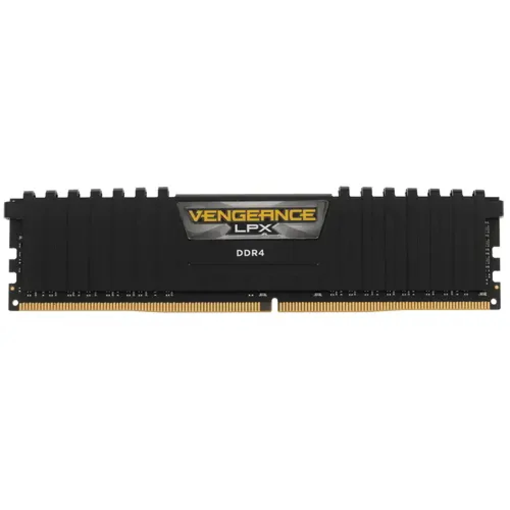 Оперативная память CORSAIR DDR4, 3200MHz 16GB 1x16GB Dimm, Unbuffered, Dual Rank, 16-20-20-38, XMP 2.0, Vengeance LPX black Heatspreader, Black PCB, 1.35V — 4