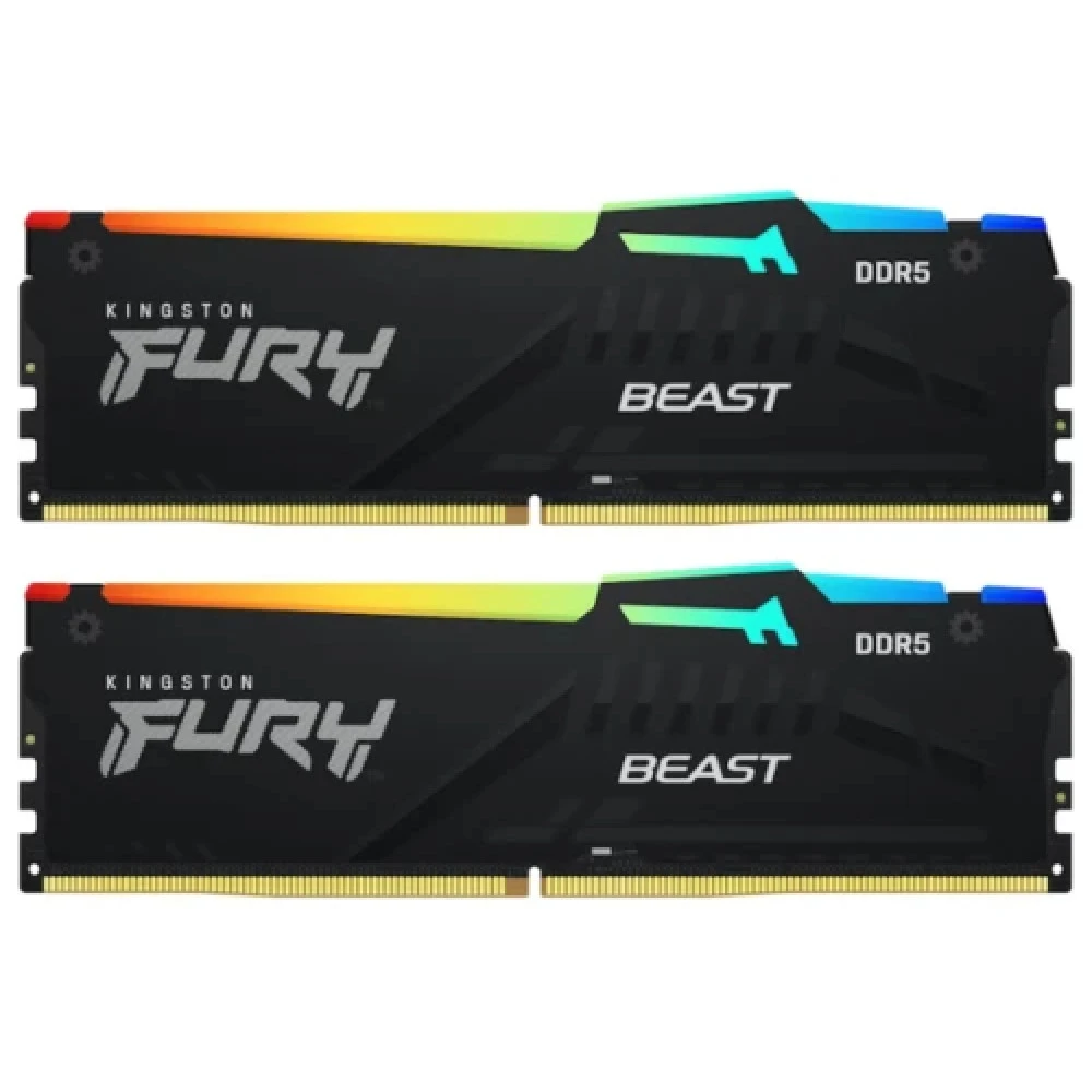 Оперативная память Kingston 32GB 5600MT/s DDR5 CL36 DIMM FURY Beast Black — 4