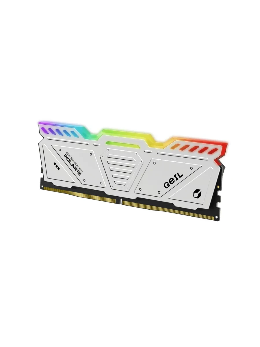 Оперативная память 32GB Kit (2x16GB) GEIL Polaris RGB 5600Mhz DDR5 CL38 GOSW532GB5600C38ADC White