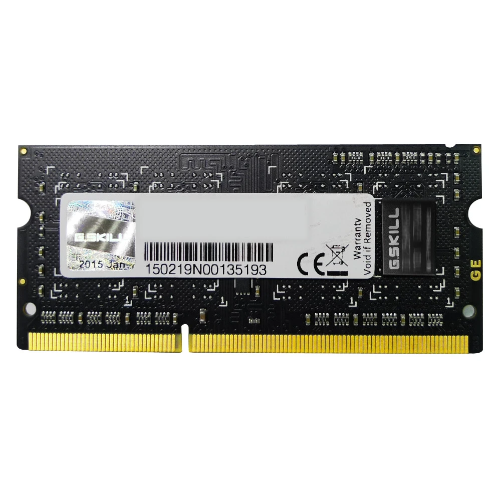 Оперативная память SO-DIMM 8GB DDR3 PC12800/1600MHz G.Skill, CL11-11-11-28, 1.5V, 16 chips, BOX