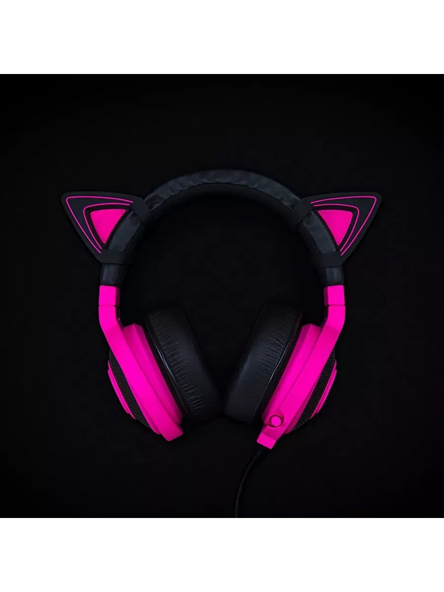 Razer Kitty Ears for Kraken, регулируемые, фиолетовые — 2