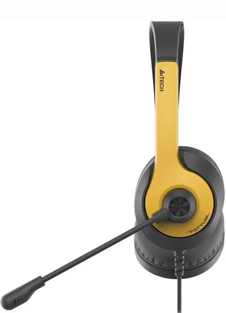 Наушники A4tech FH100U Bumblebee, с микрофоном — 2