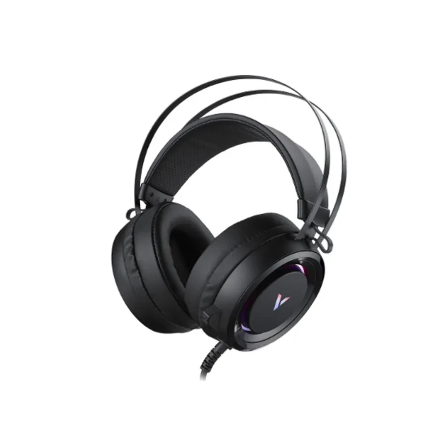 Игровая гарнитура Rapoo VH500C, USB, RGB, чёрная