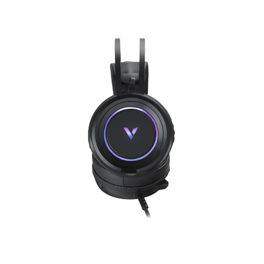 Игровая гарнитура Rapoo VH500C, USB, RGB, чёрная — 2