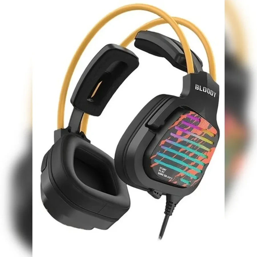 Наушники+микрофон игровые Bloody G565 Energy Black — 2