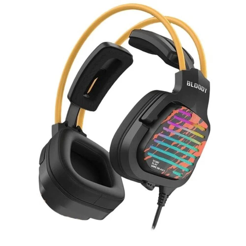 Наушники+микрофон игровые Bloody G565 Energy Black — 4
