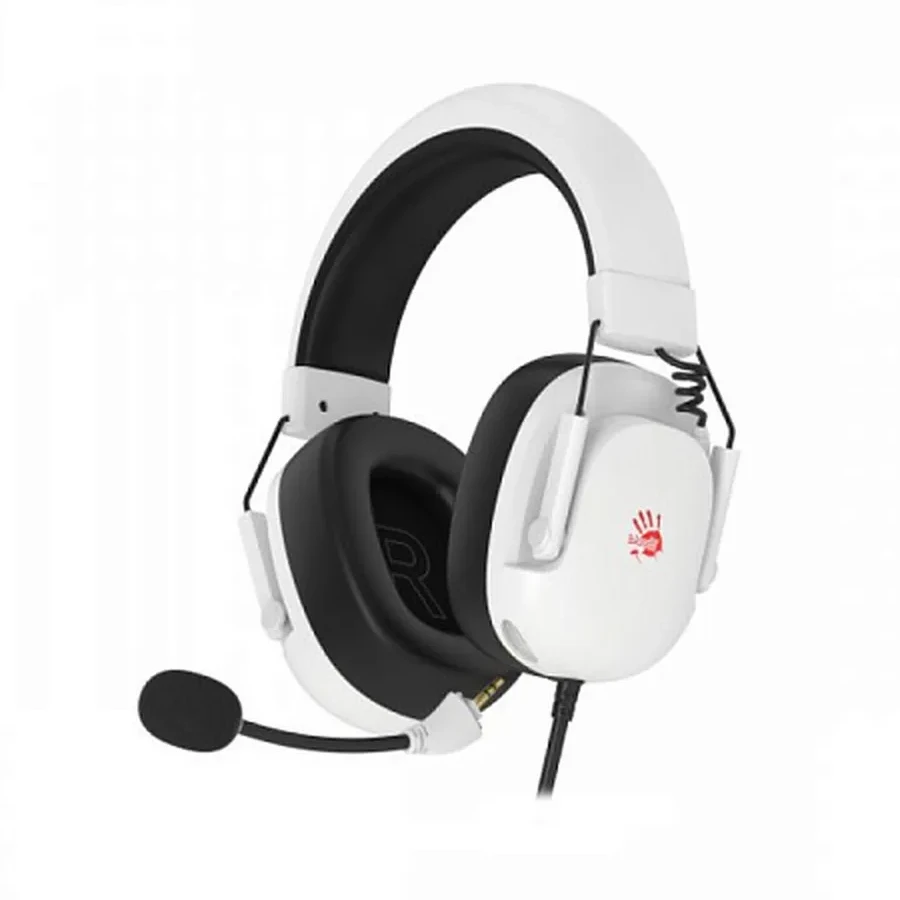 Наушники+микрофон игровые Bloody G585 White