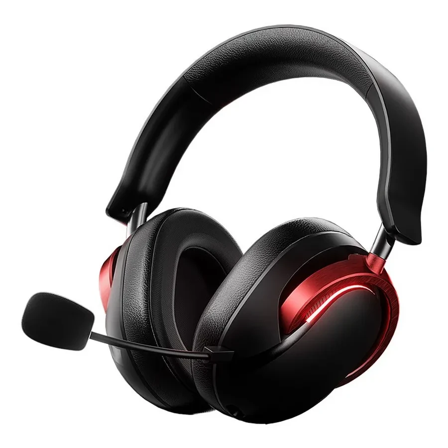 Наушники с микрофоном AULA A700 Black & Red, ANC, 50mm,1500mAh, BT/2.4/Type-C