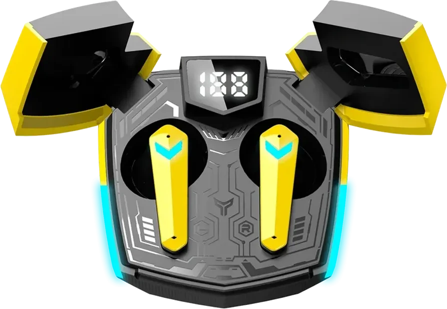 Наушники CANYON headset Doublebee GTWS-2 Gaming Yellow — 3