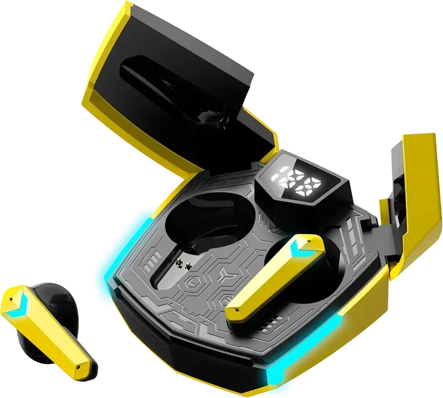 Наушники CANYON headset Doublebee GTWS-2 Gaming Yellow — 5