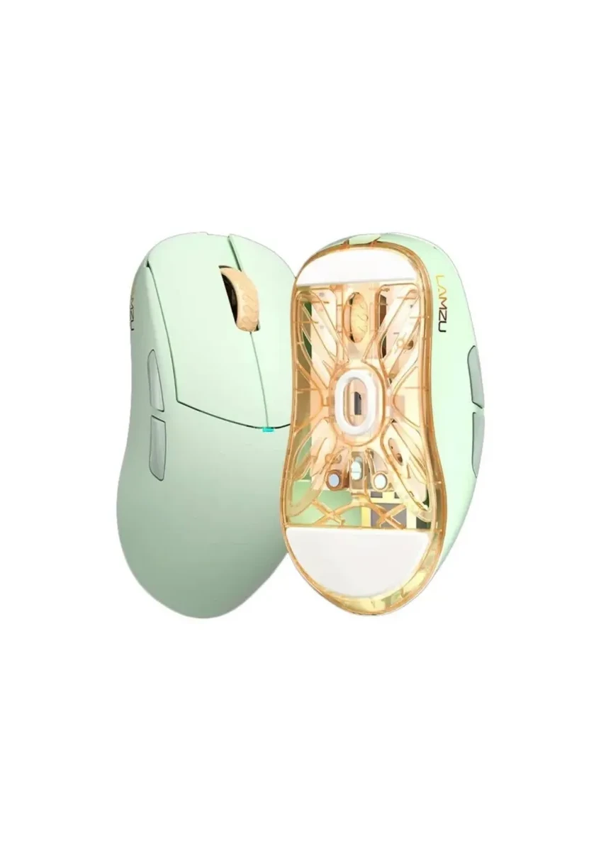 Игровая мышь LAMZU Atlantis Mini PRO, зелёная, 1K — 2