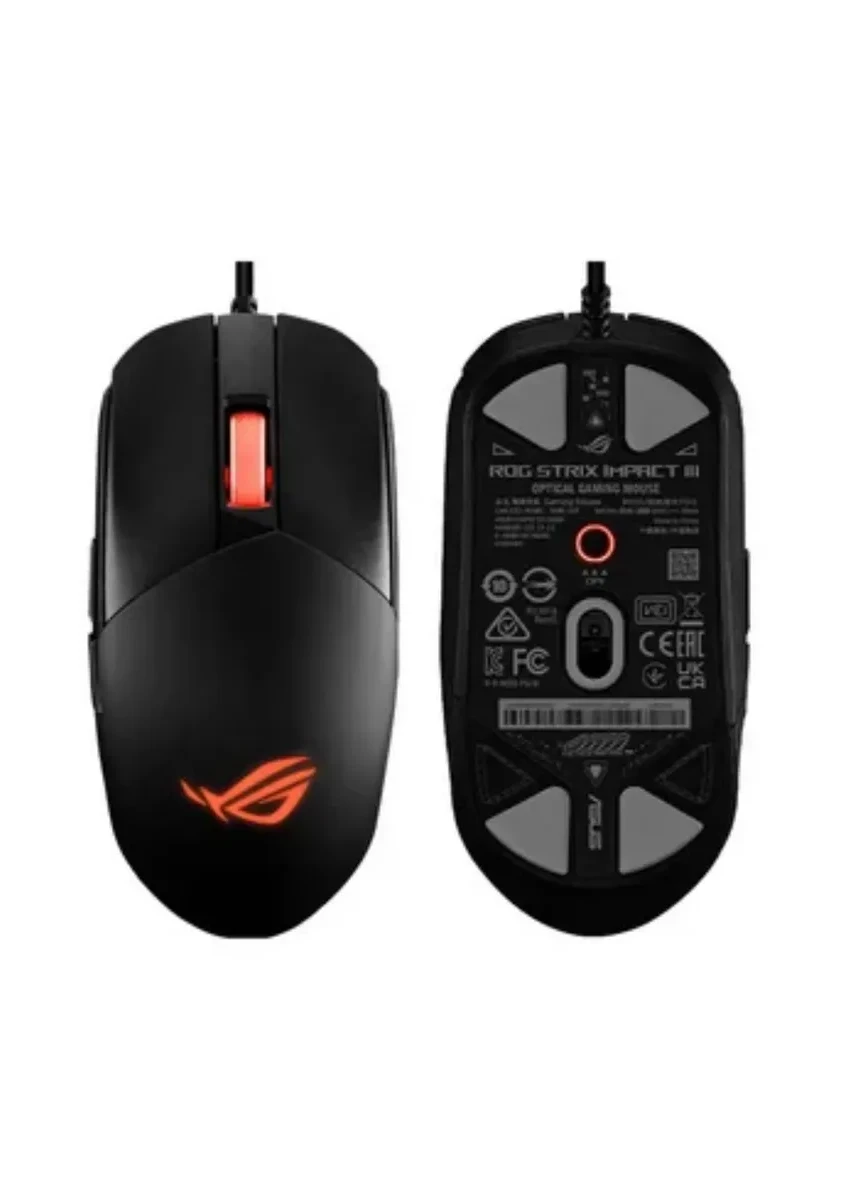 Мышь ASUS ROG STRIX IMPACT III Wireless, 12000DPI