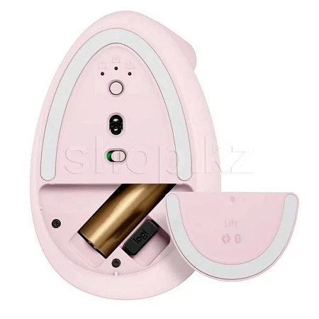 Мышь Logitech LIFT ROSE, беспроводная, Bluetooth, 400-4000 DPI, розовая — 2