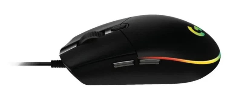 Мышь Logitech G102 LIGHTSYNC, игровая, проводная, RGB, чёрная
