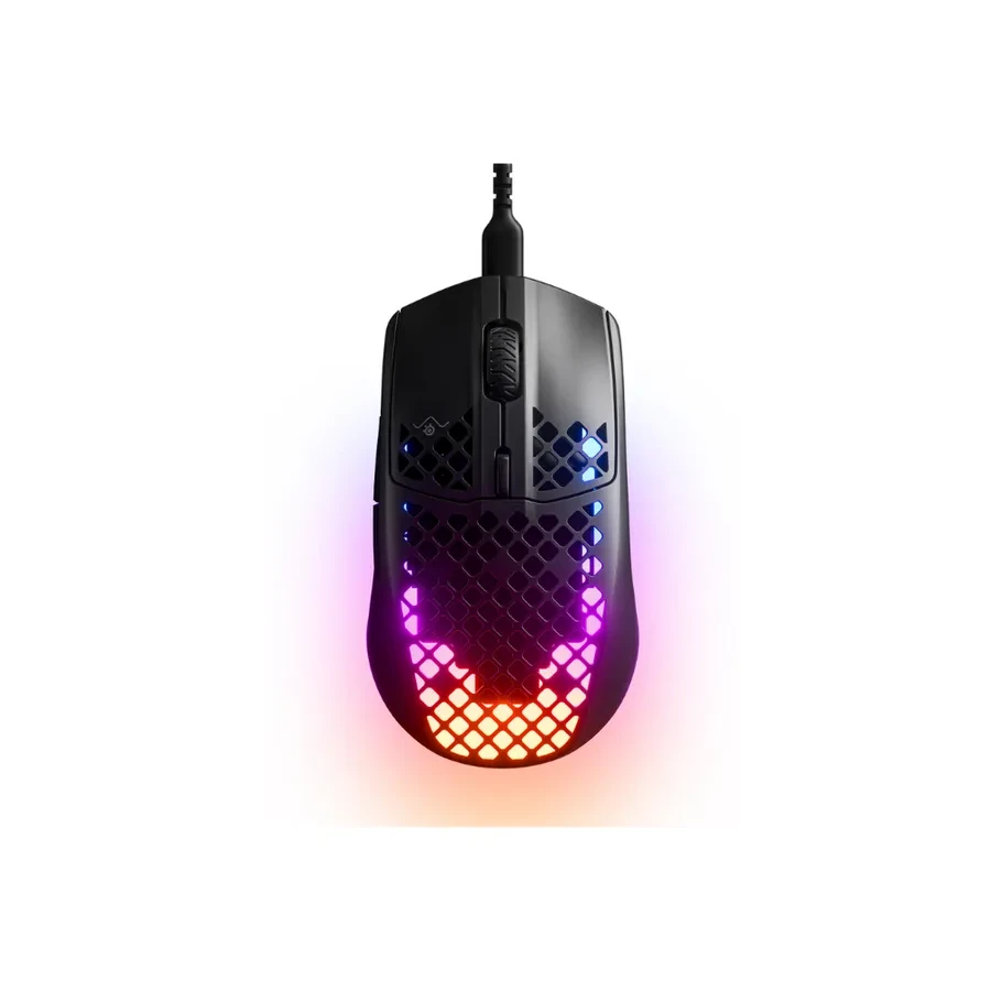 Мышь Steelseries Aerox 3 Onyx, игровая, проводная, 8500 CPI, чёрная