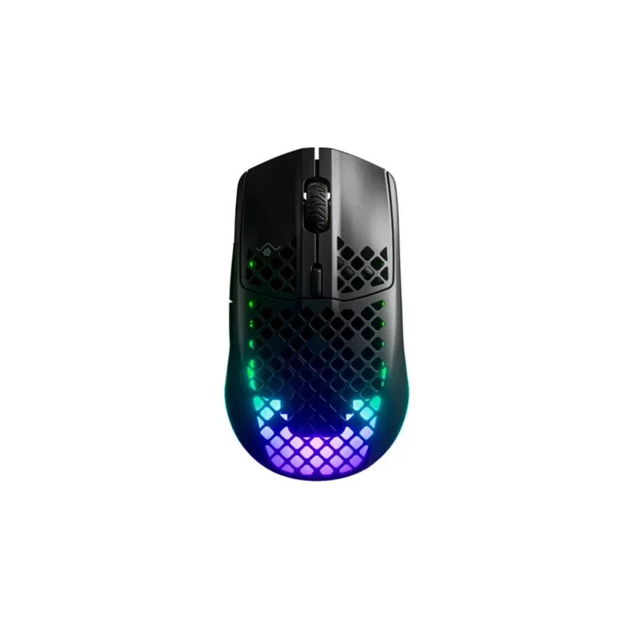 Мышь Steelseries Aerox 3 Onyx, игровая, проводная, 8500 CPI, чёрная — 2