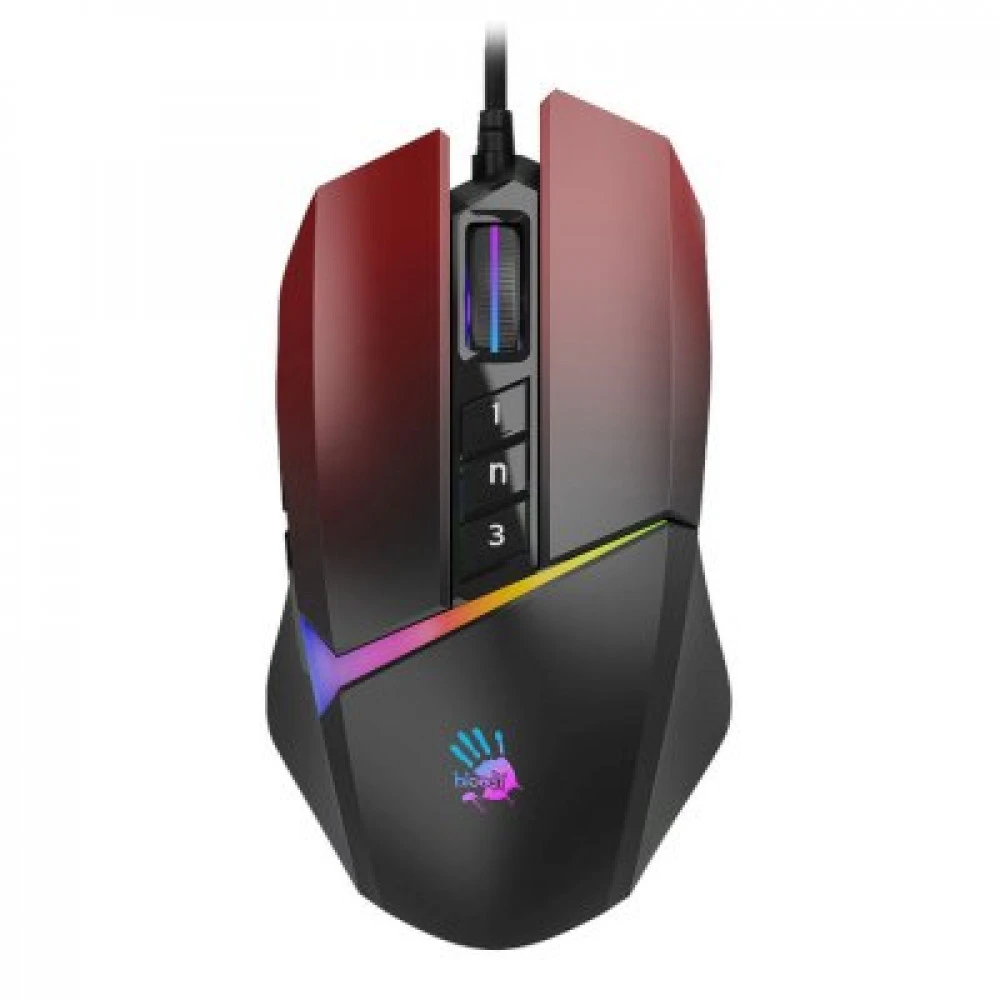 Мышь игровая Bloody W60-Max Red — 3