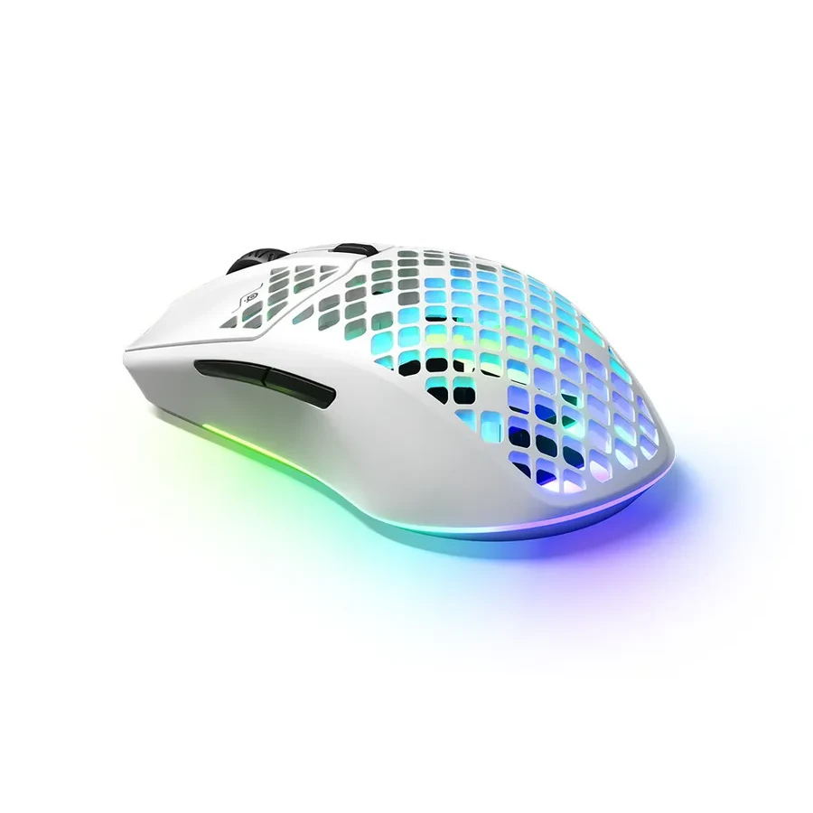 Игровая мышь Steelseries Aerox 3 Wireless 2022, 6 кнопок, белая — 2