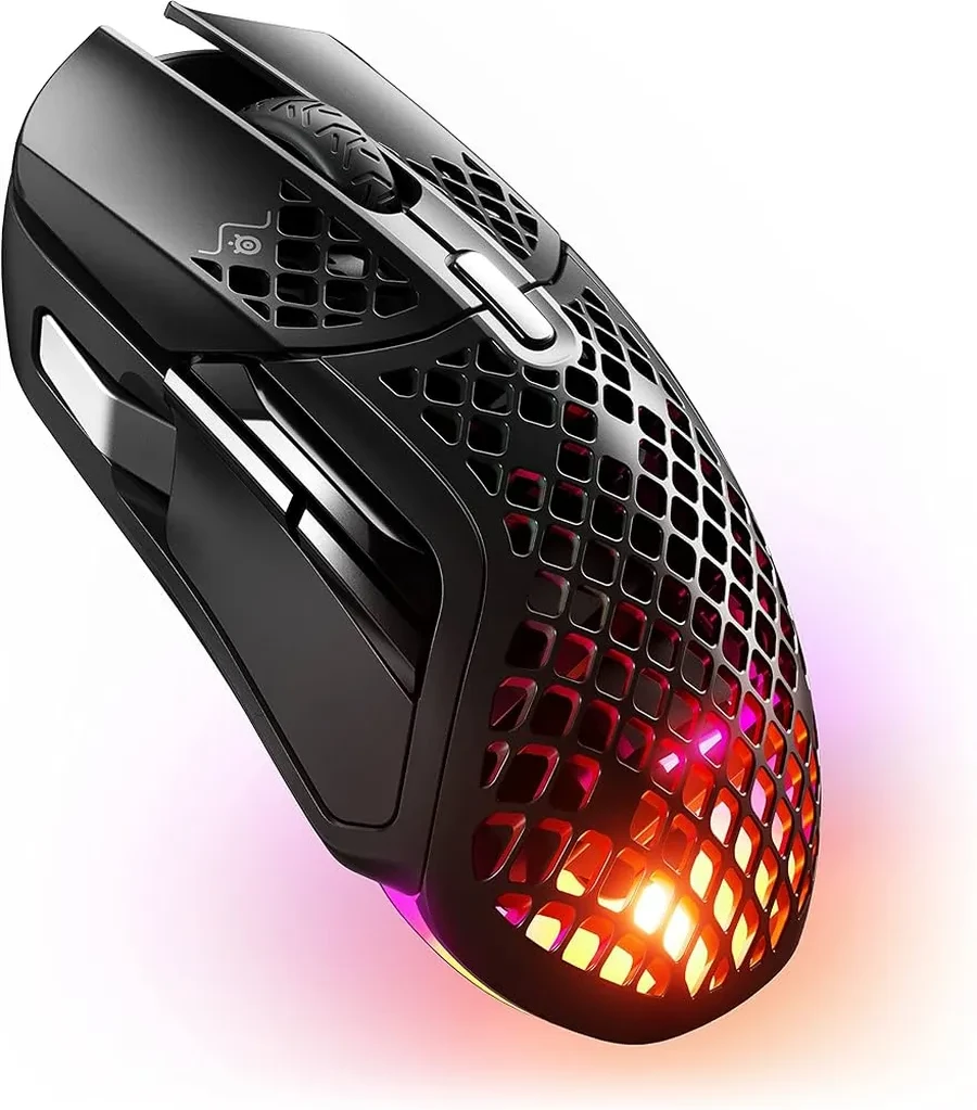 Игровая мышь Steelseries Aerox 5 Wireless, 6 кнопок, 18000 CPI, RGB — 2