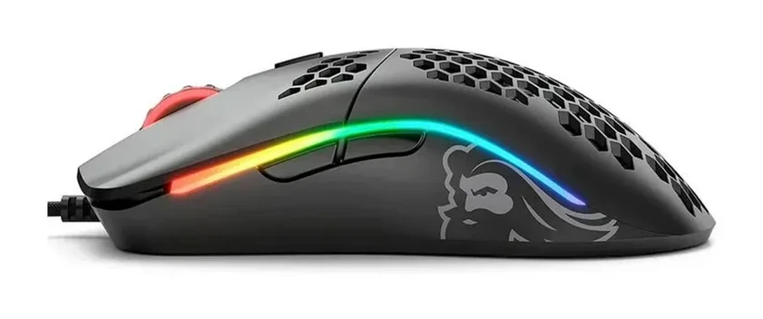 Игровая мышь Glorious Model O, USB, 6 кнопок, 12000 DPI, RGB, чёрная