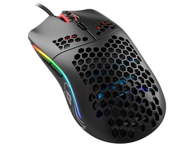 Игровая мышь Glorious Model O-, USB, 6 кнопок, 12000 DPI, RGB, чёрная
