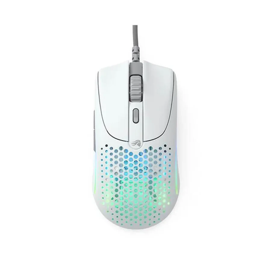Игровая мышь Glorious Model O 2, USB, 6 кнопок, 26000 DPI, RGB, белая
