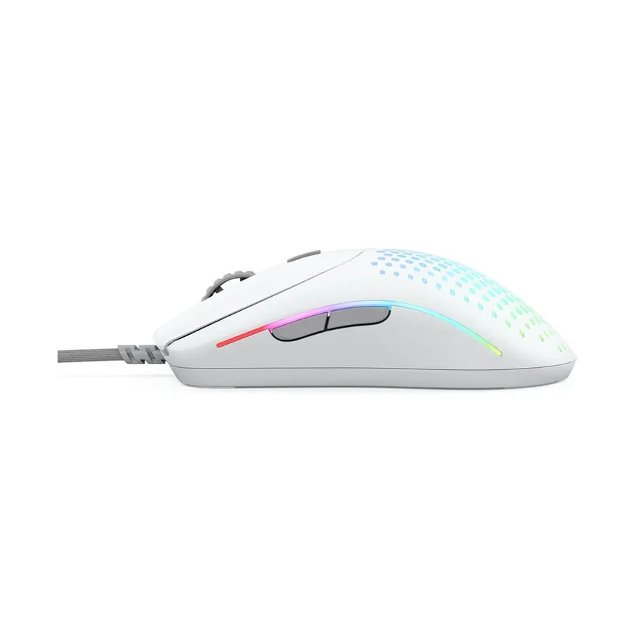 Игровая мышь Glorious Model O 2, USB, 6 кнопок, 26000 DPI, RGB, белая — 3