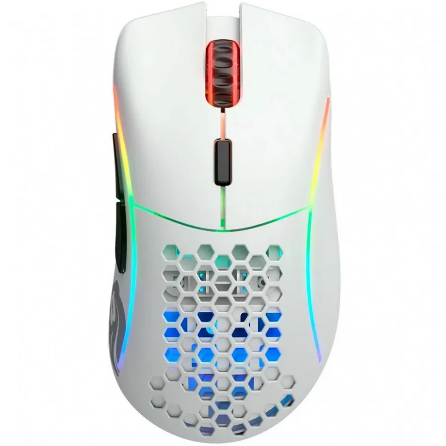 Игровая мышь Glorious Model D Wireless, 6 кнопок, 19000 DPI, RGB, белая