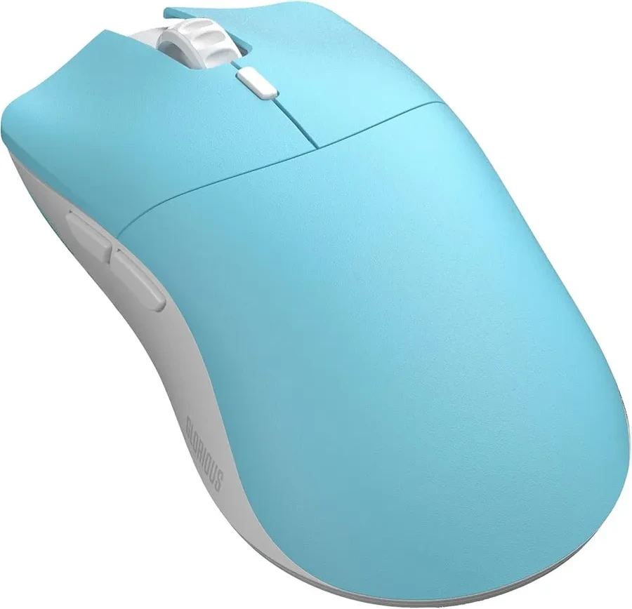 Мышь Glorious Model O Pro Wireless Blue Lynx (Forge), беспроводная 2.4 ГГц, 19000 DPI, 55 г — 2