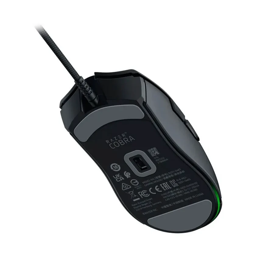 Игровая мышь Razer Cobra, USB, 8500 DPI, RGB, 58г, чёрная — 2