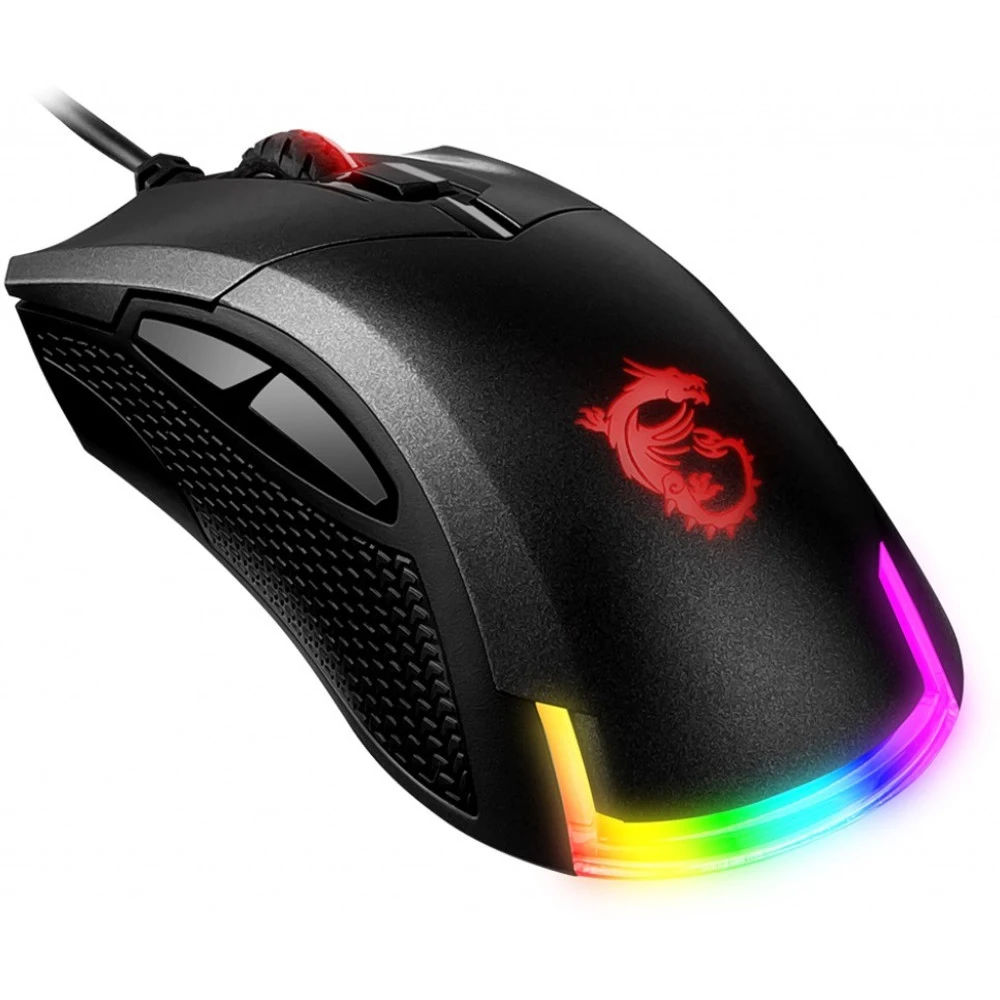 Мышь MSI Clutch GM50, 87г, RGB, USB, Black — 2
