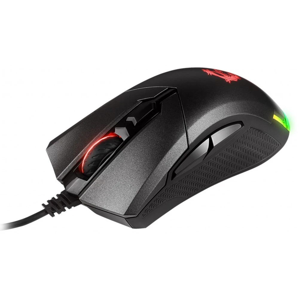 Мышь MSI Clutch GM50, 87г, RGB, USB, Black — 3