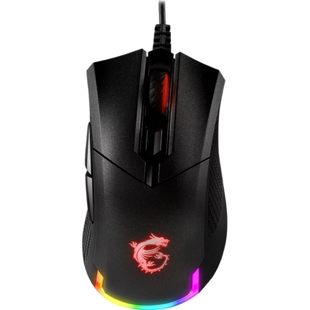 Мышь MSI Clutch GM50, 87г, RGB, USB, Black — 4