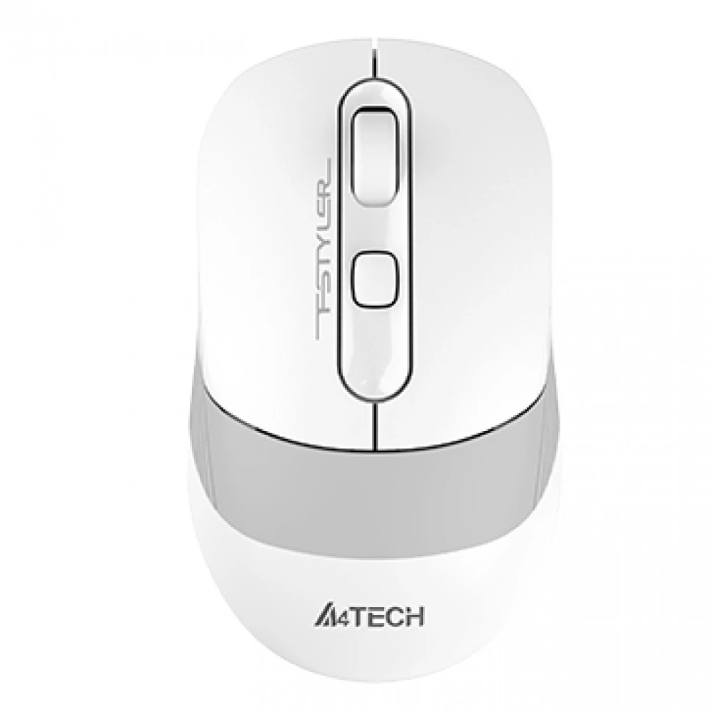 Мышь A4tech Fstyler FB10CS, 2.4GHz, белая — 2