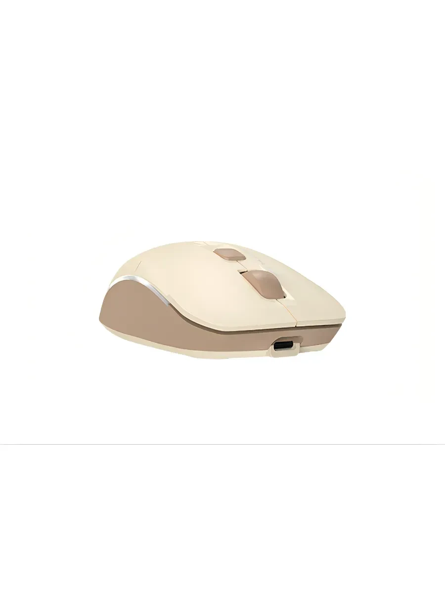 Мышь A4tech Fstyler FB26CSAir, 2.4GHz, бежевая — 4