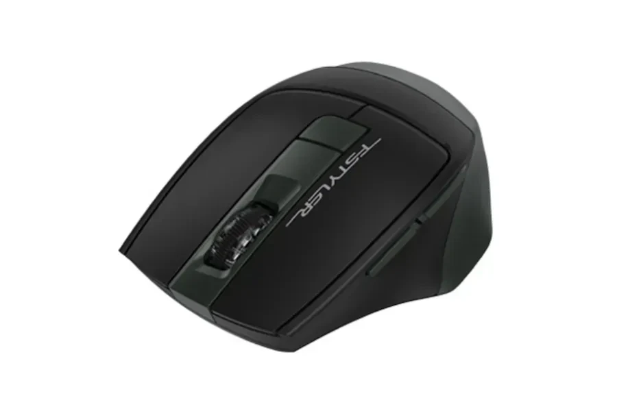 Мышь A4tech Fstyler FB35, 2.4GHz, зелёная — 2