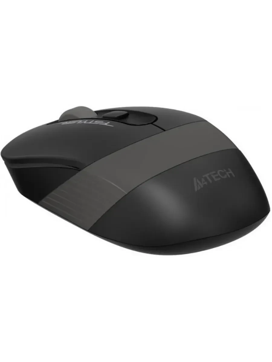 Мышь A4tech Fstyler FG10, 2.4GHz, серая — 2