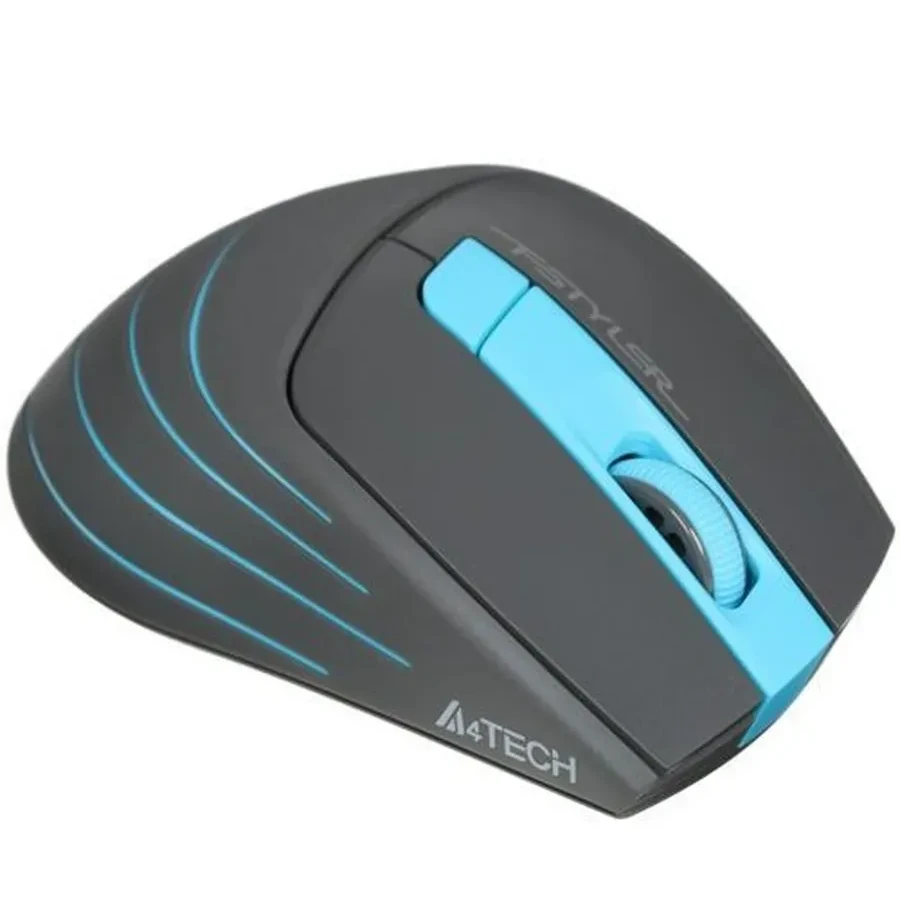 Мышь A4tech Fstyler FG30, 2.4GHz, синяя — 2