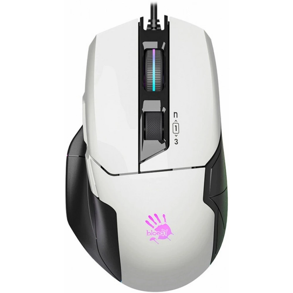 Игровая мышь Bloody W70-Max-Panda, White