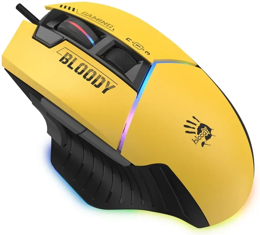 Игровая мышь Bloody W95-Max Sports, Lime, 12000CPI